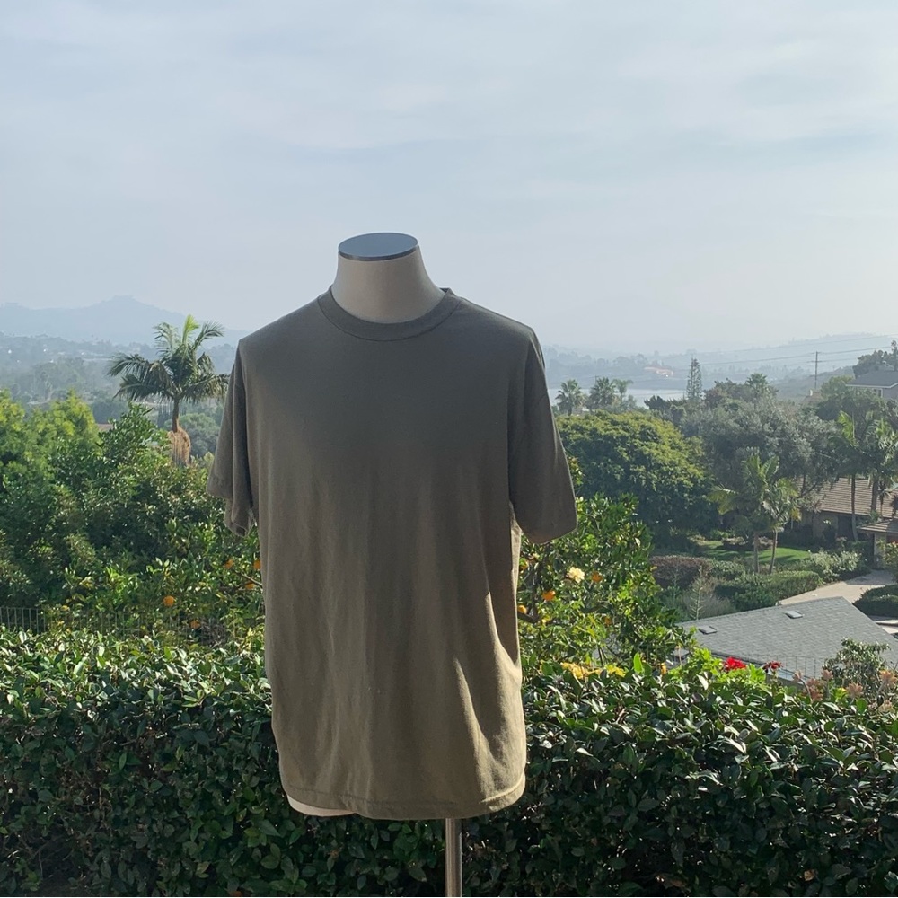 Blank BROWN/GREEN comfy tee